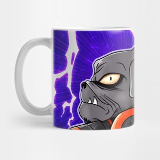 bastard samurai pug Mug